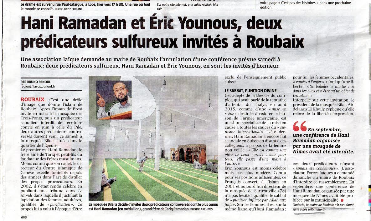hani ramadan eric younous