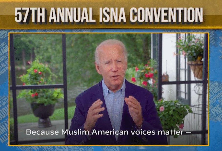Joe Biden a donné des gages aux Frères Musulmans, notamment lors du congrès de l’ISNA